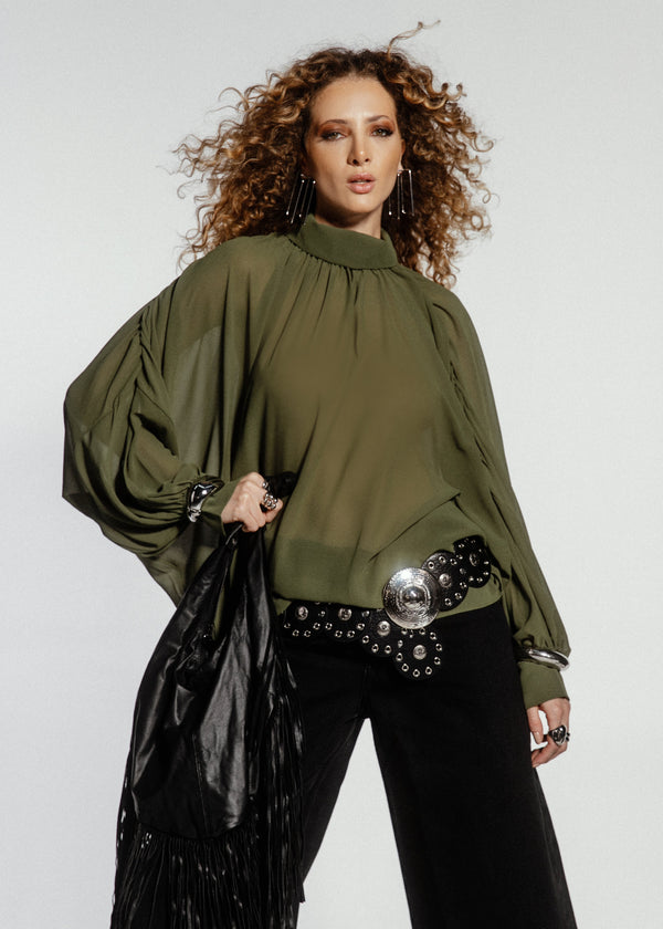 BLUSA LAUREN - Verde