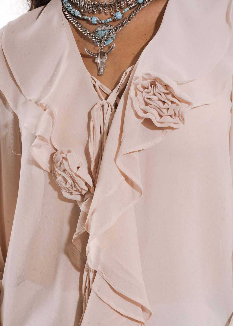 BLUSA MATILDE - Nude