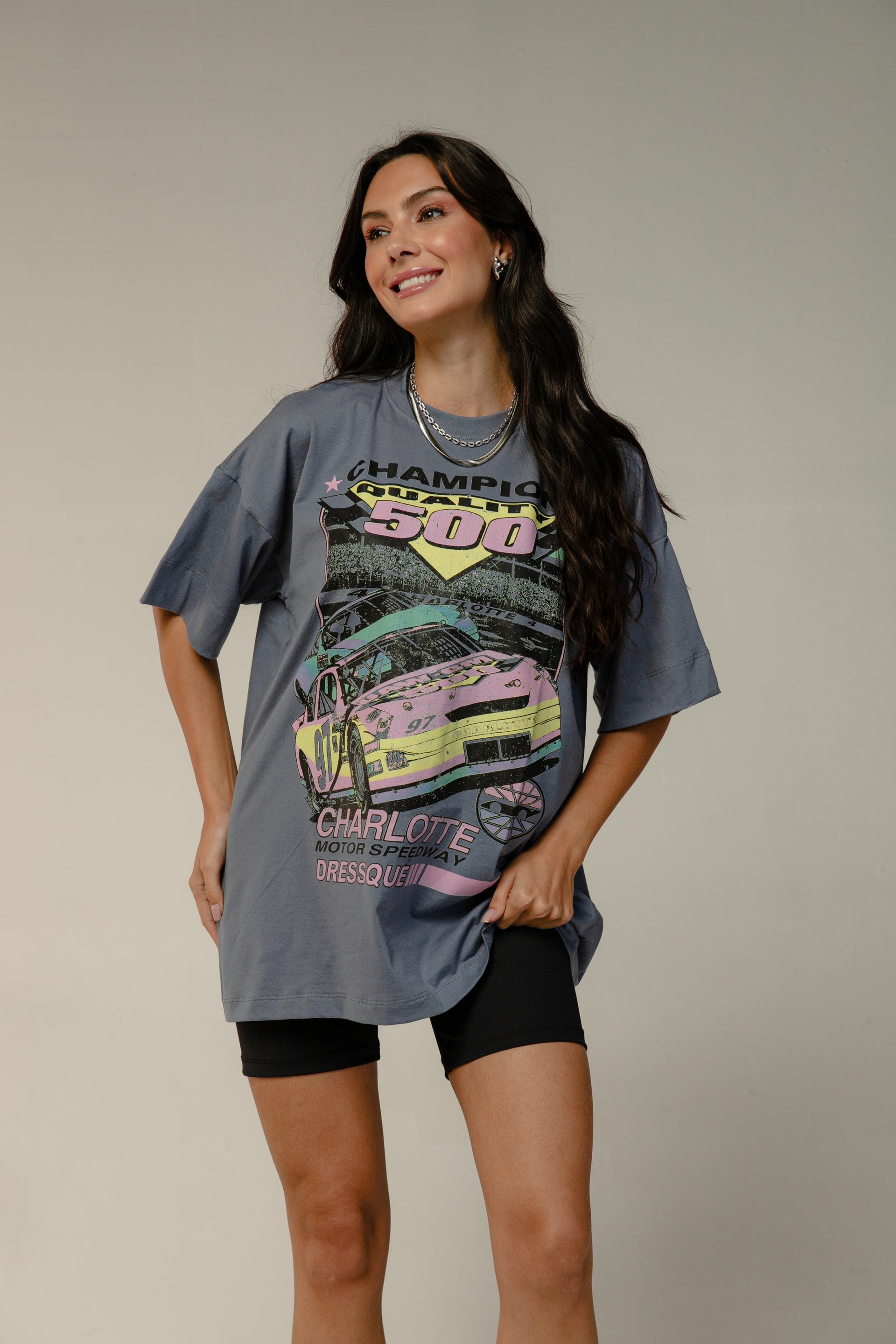T-SHIRT CHAMPION - Azul