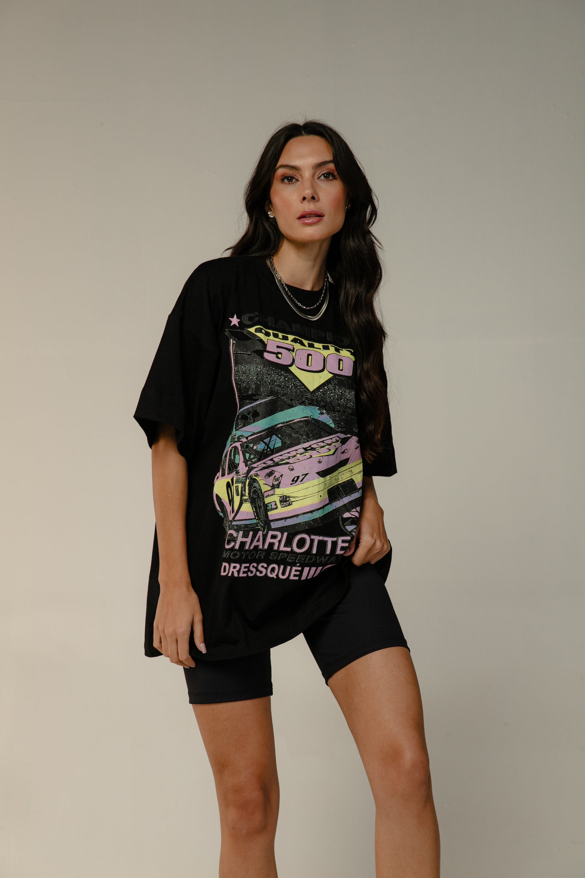 T-SHIRT CHAMPION - Preto