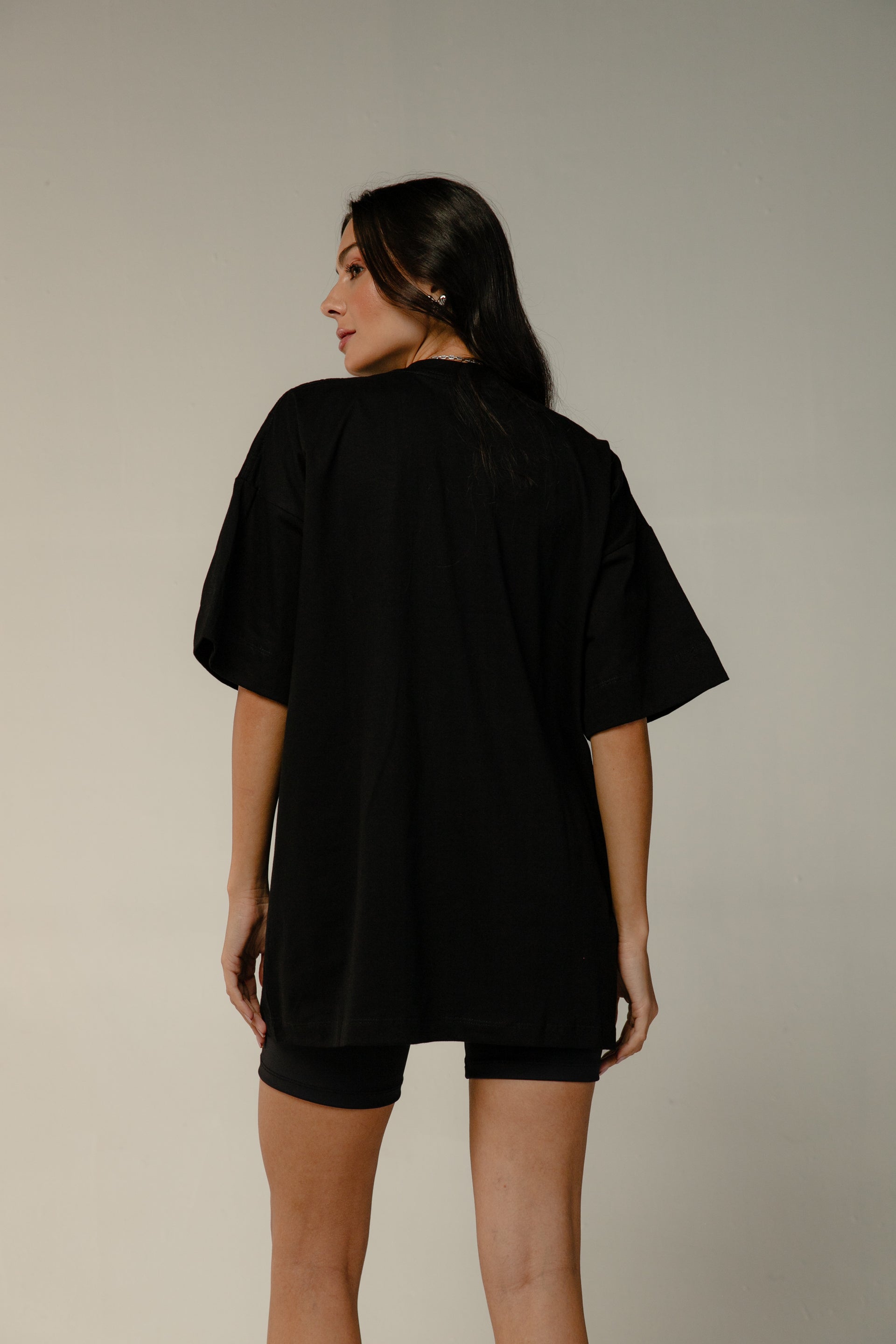T-SHIRT CHAMPION - Preto