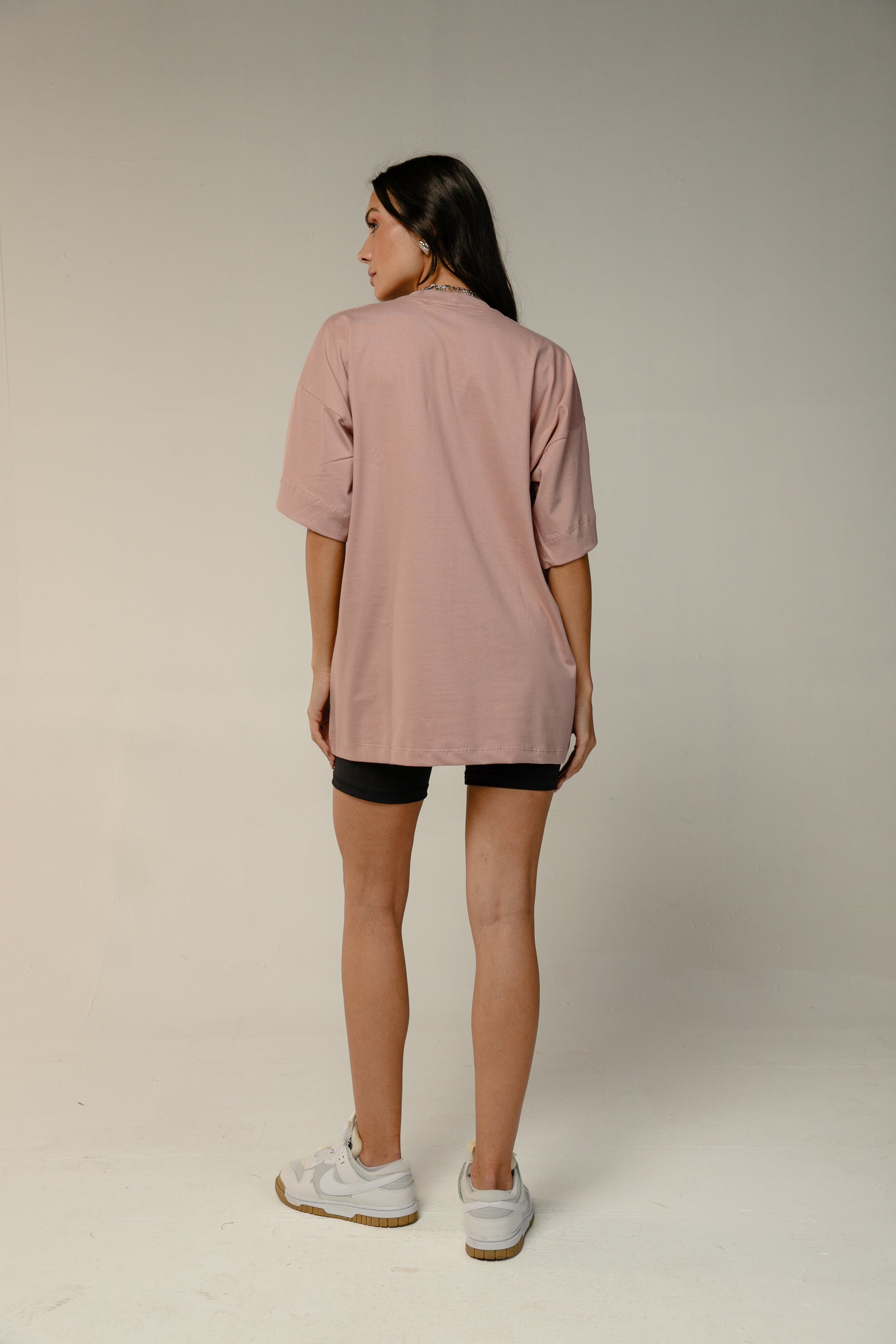 T-SHIRT CHAMPION - Rosa Claro