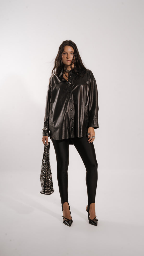 CAMISA CHANTAL - Preto