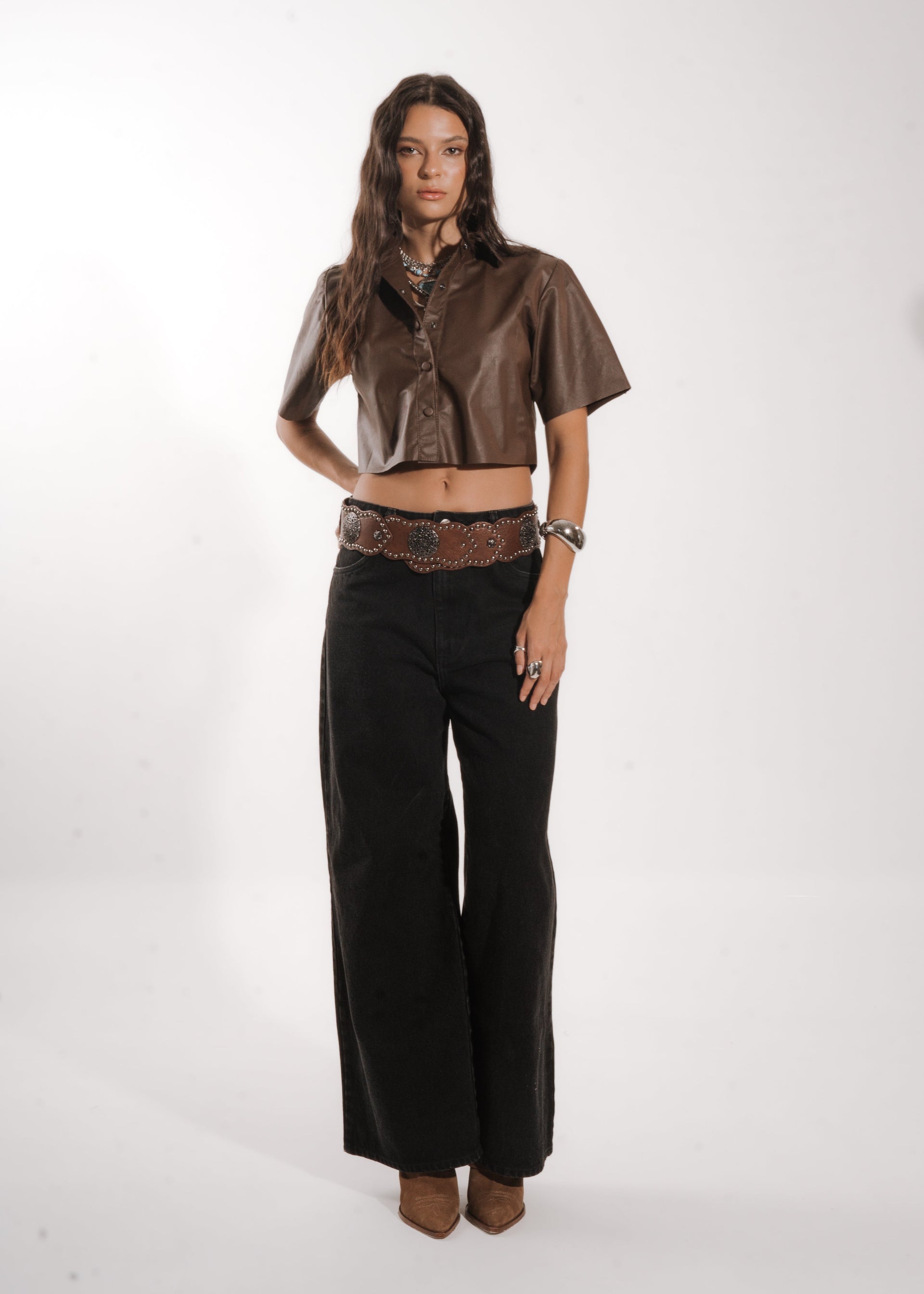 BLUSA SUSAN - Marrom