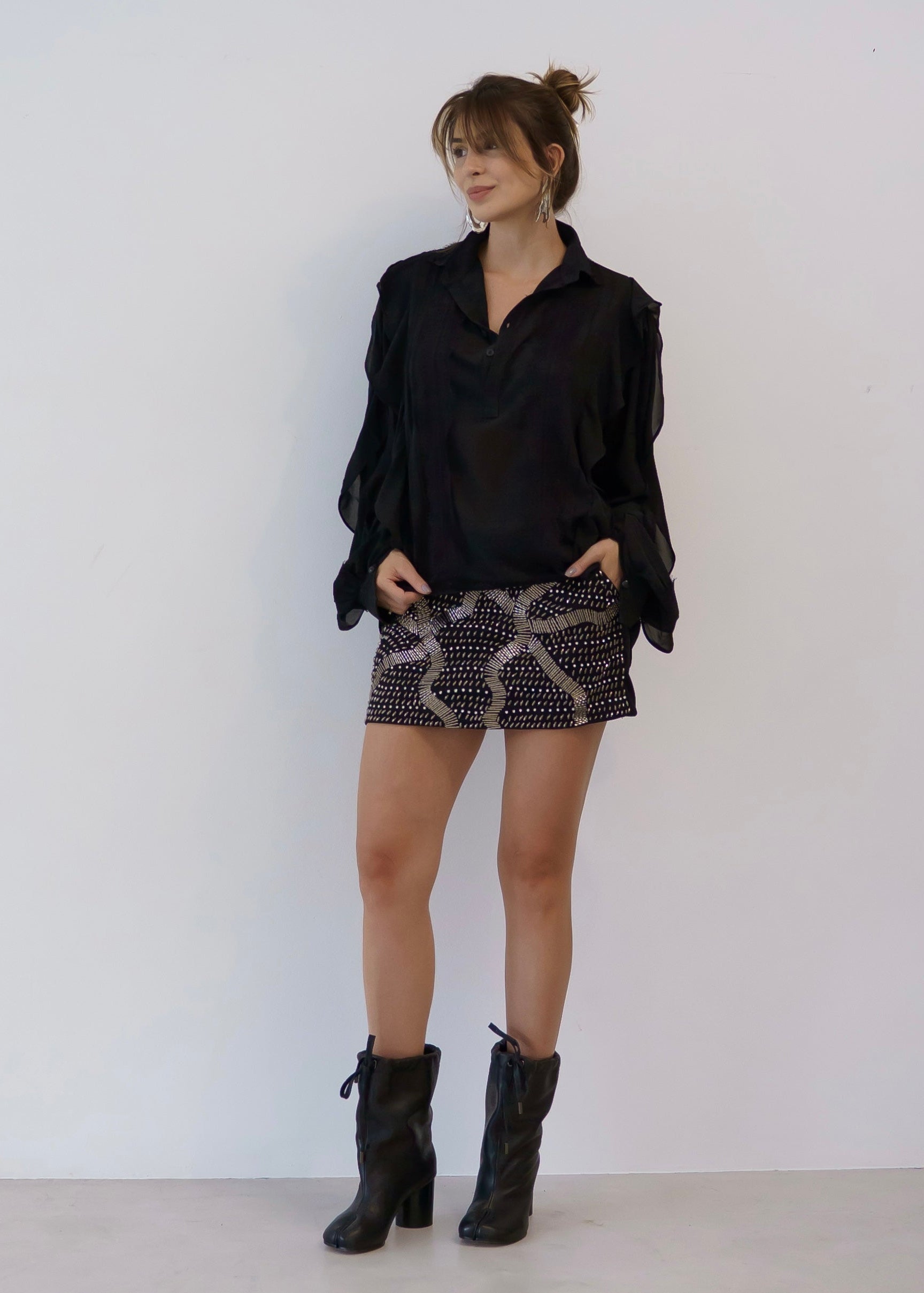 BLUSA CARMÉLIA - Preto