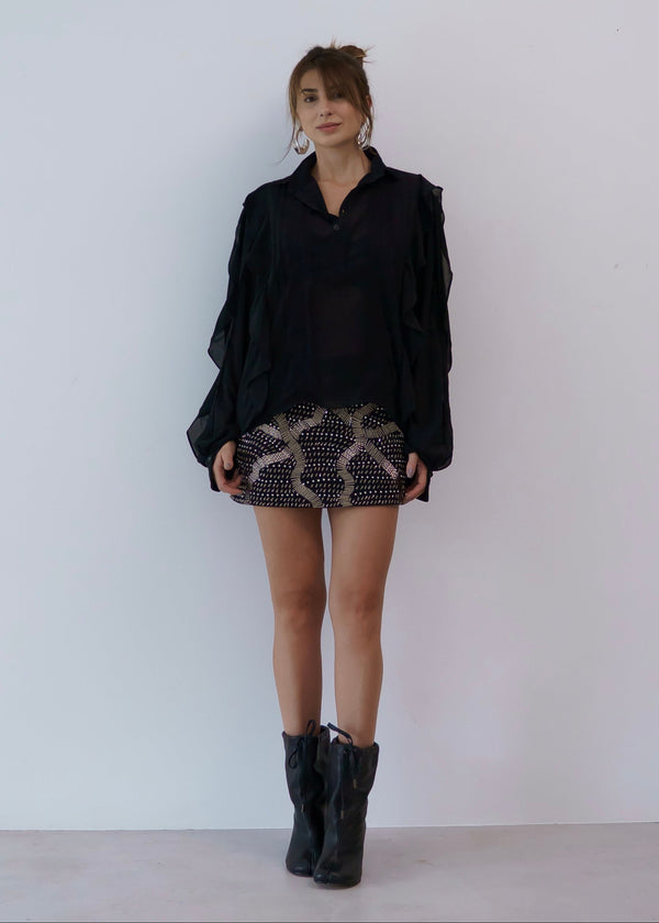 BLUSA CARMÉLIA - Preto