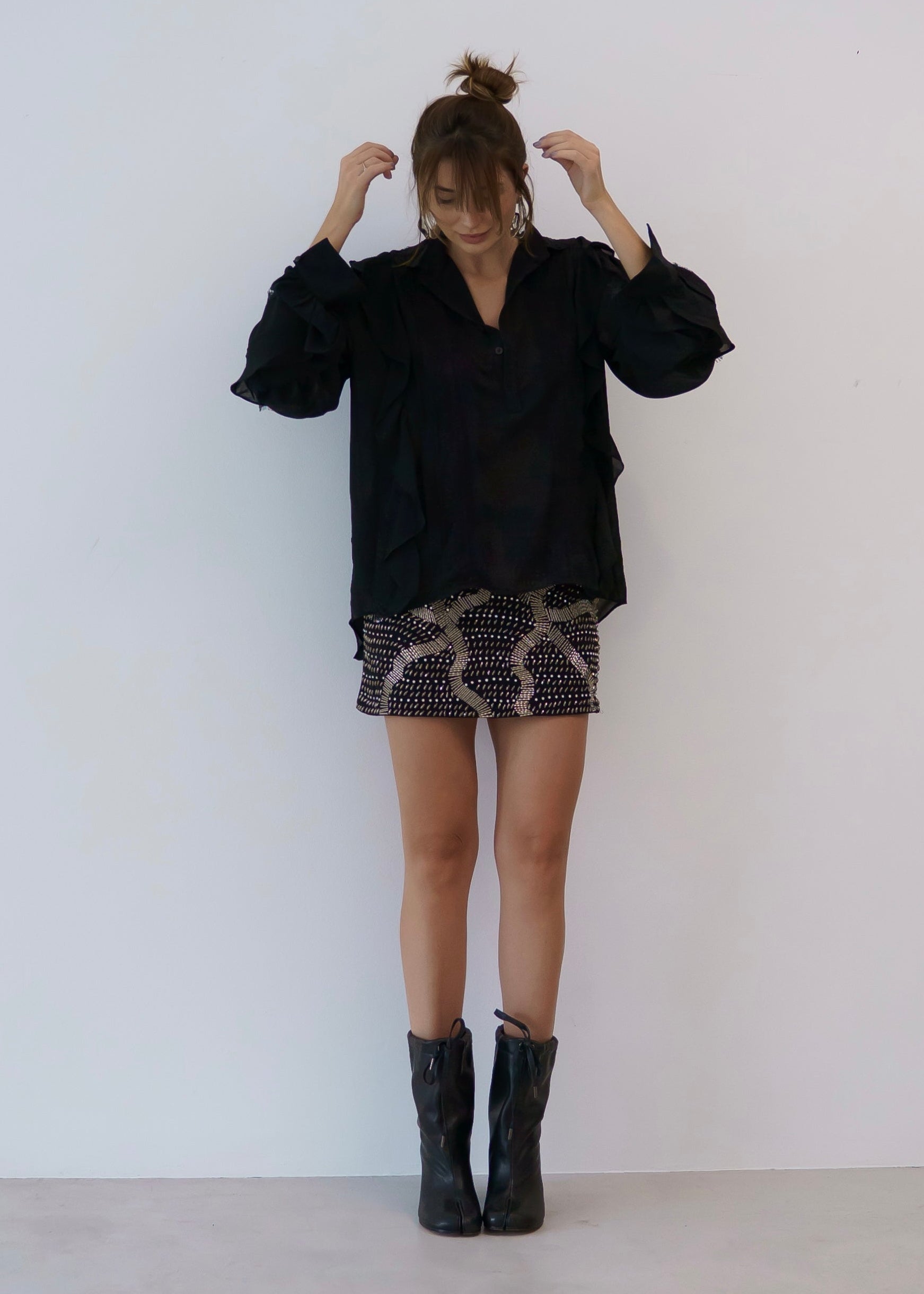 BLUSA CARMÉLIA - Preto