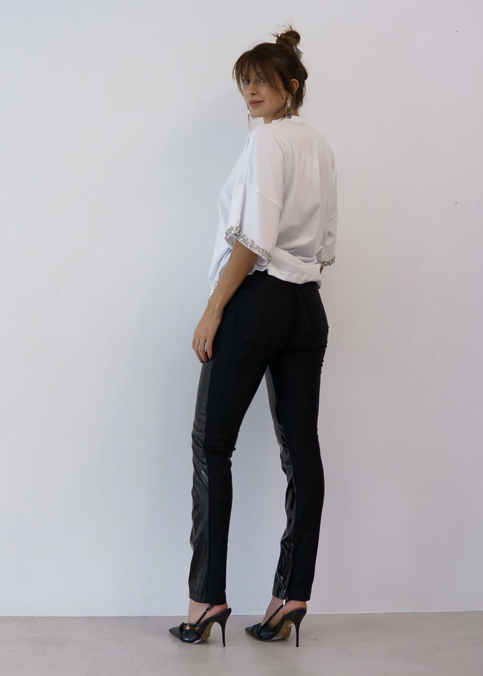 CALÇA VINIL - Preto
