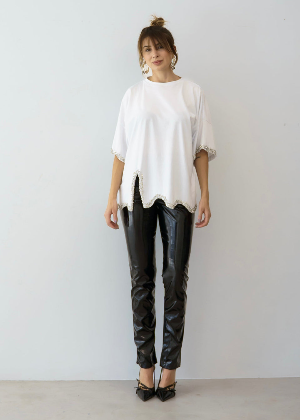 T-SHIRT ÁRIA - Branco