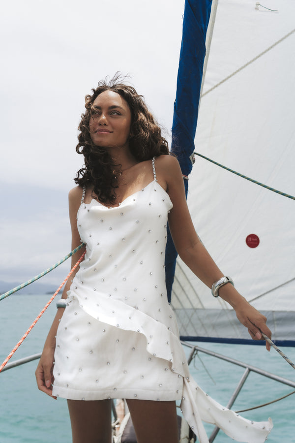 VESTIDO VENEZA - Off White