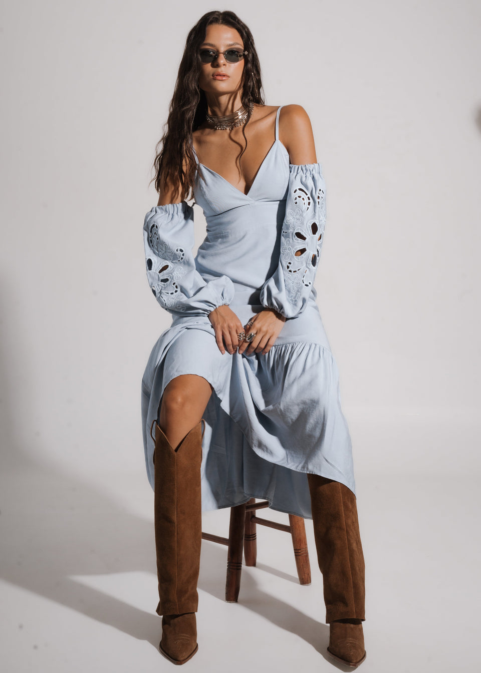 VESTIDO AYLA - Azul