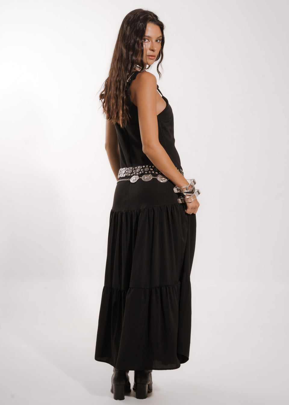 VESTIDO SERENA - Preto