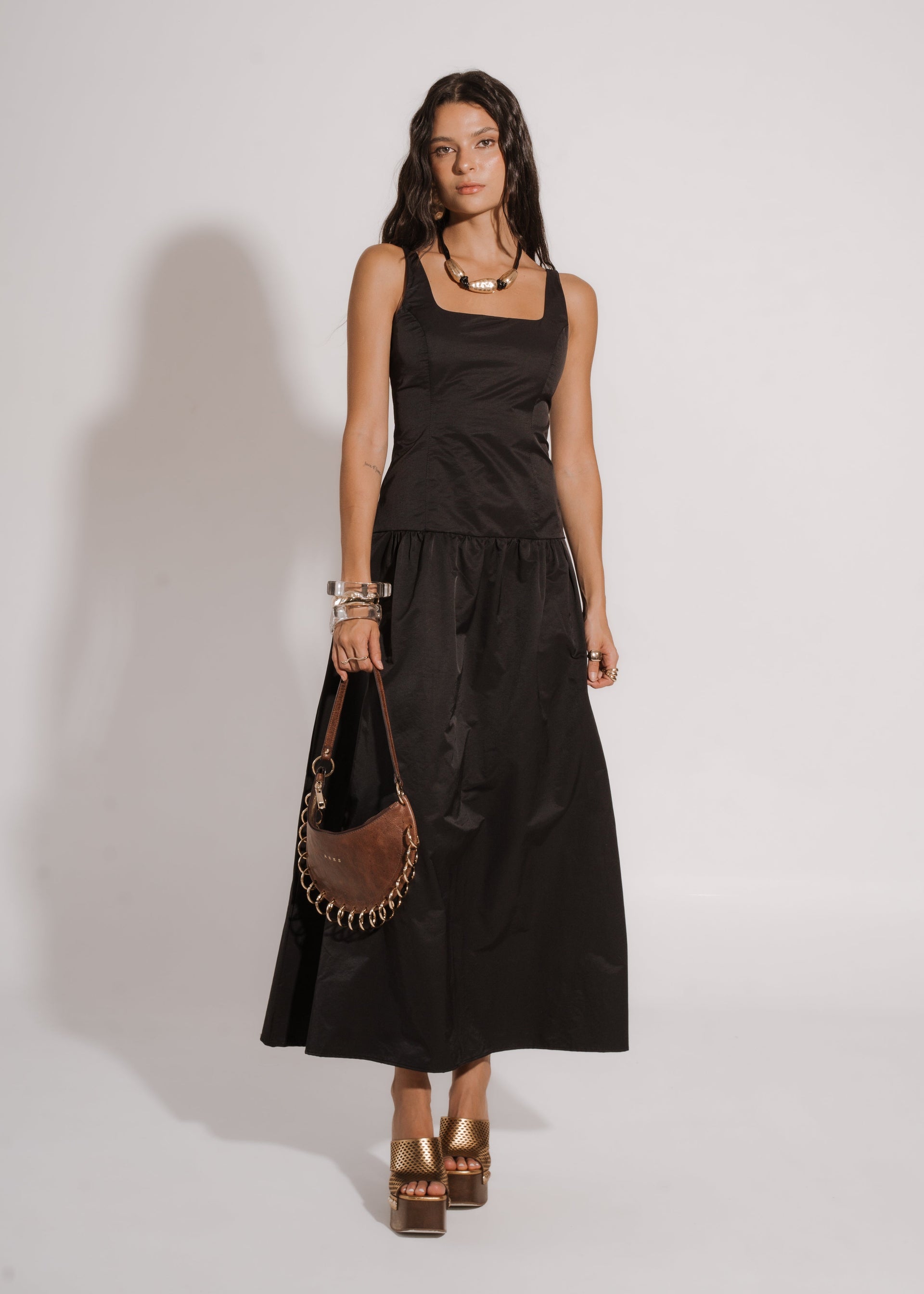 VESTIDO VICENTINE - Preto
