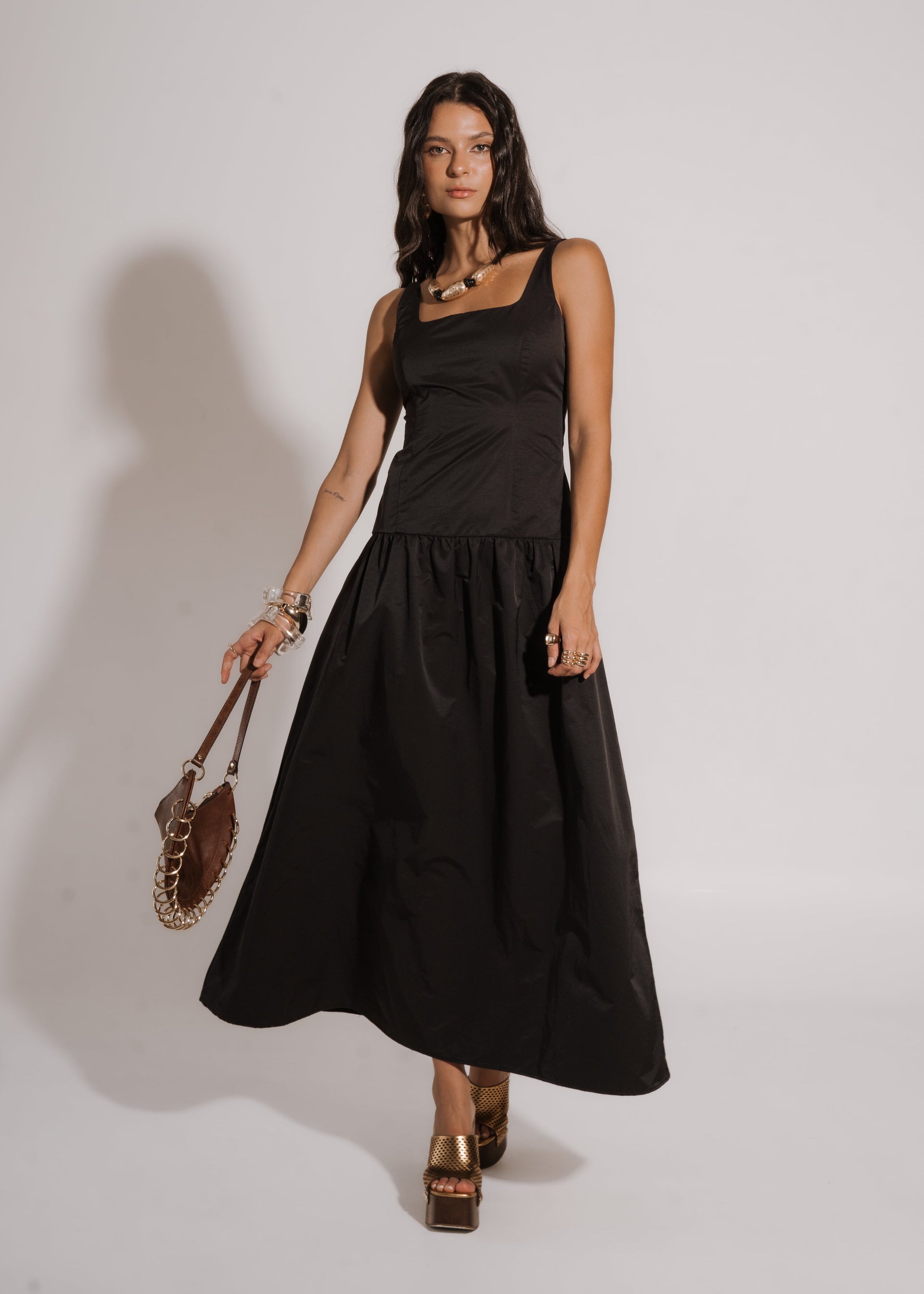 VESTIDO VICENTINE - Preto