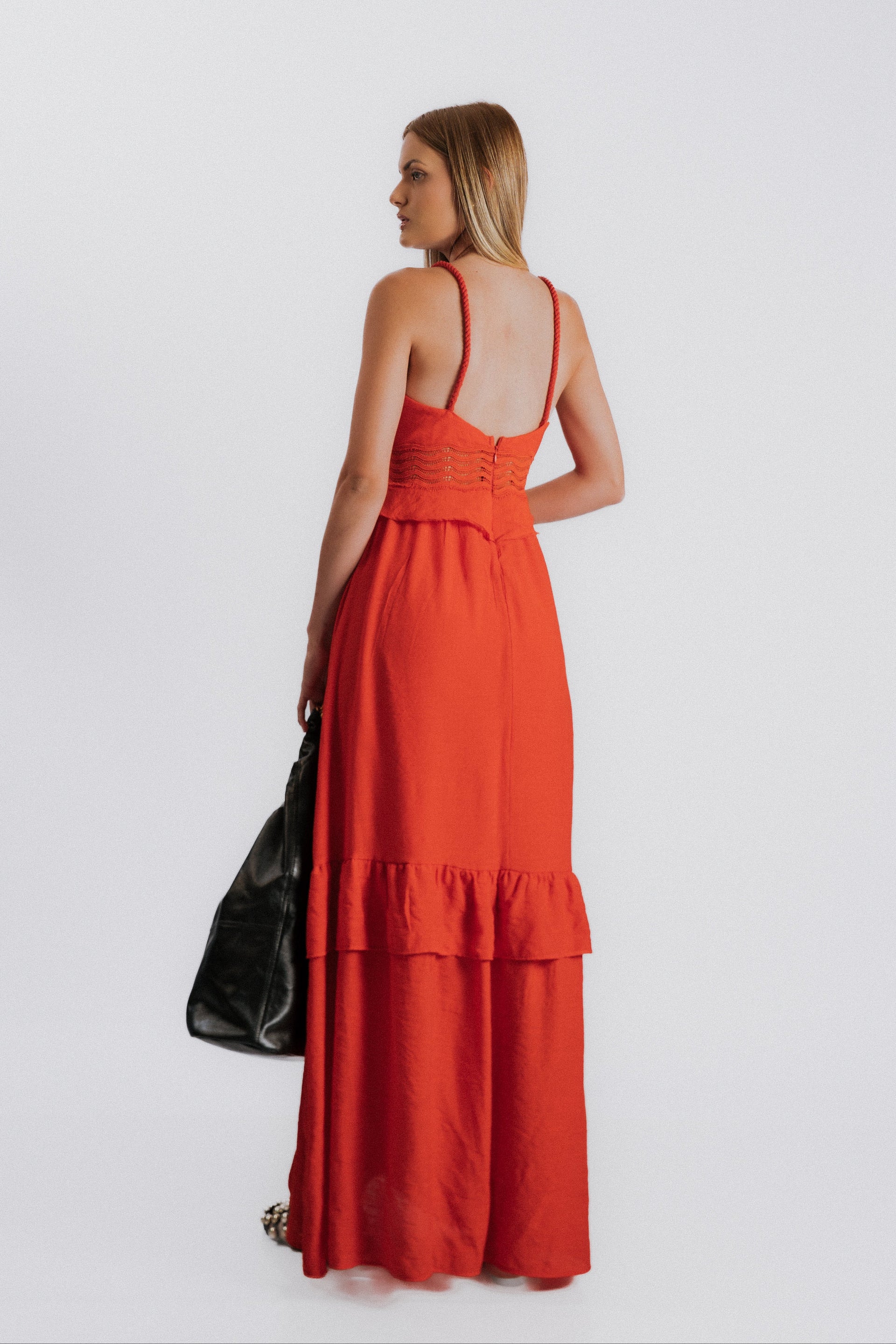 VESTIDO LEIA - Vermelho