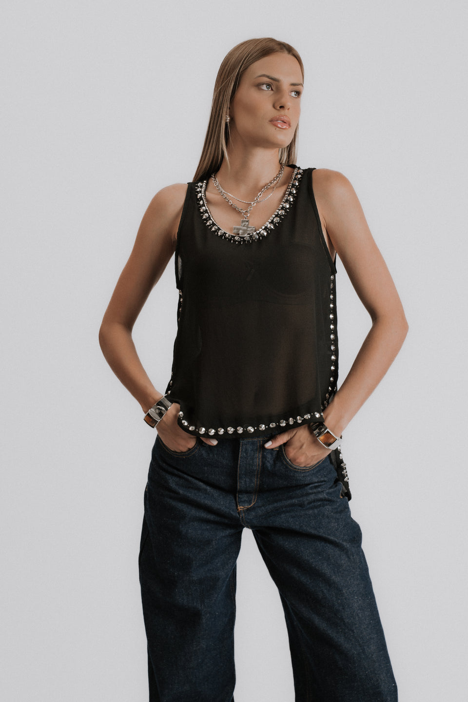 BLUSA LINDA - Preto