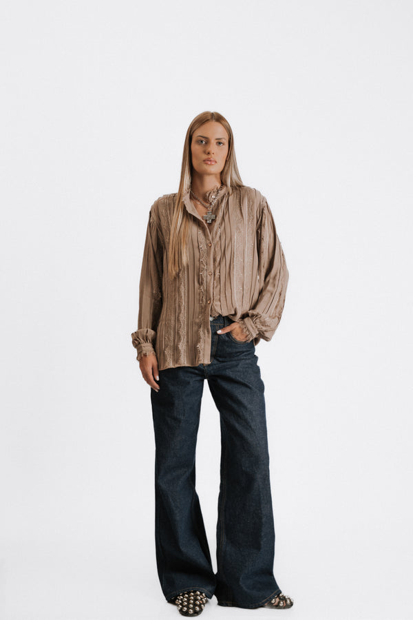 CAMISA MARTA - Marrom