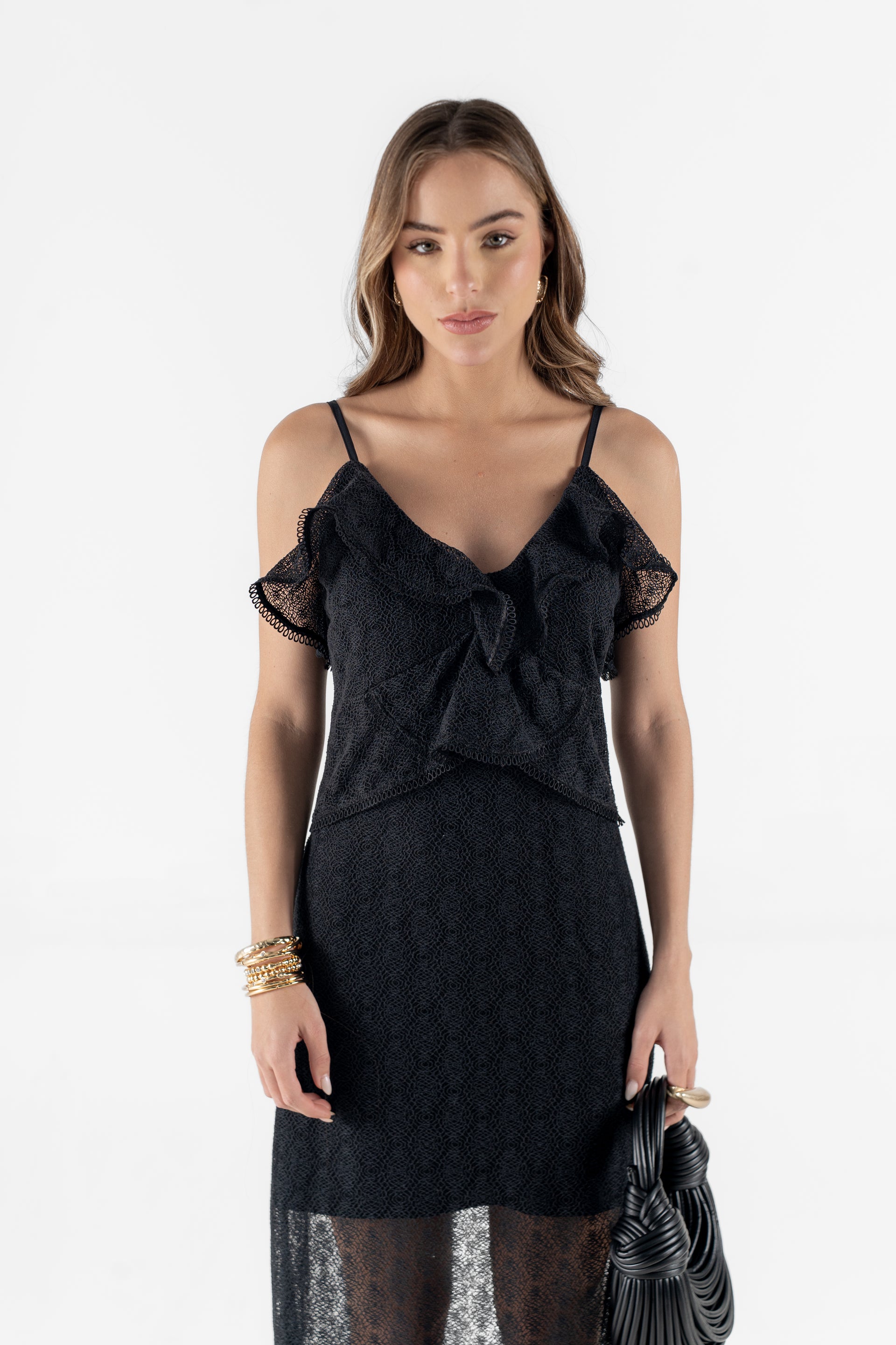 VESTIDO LEORA - Preto