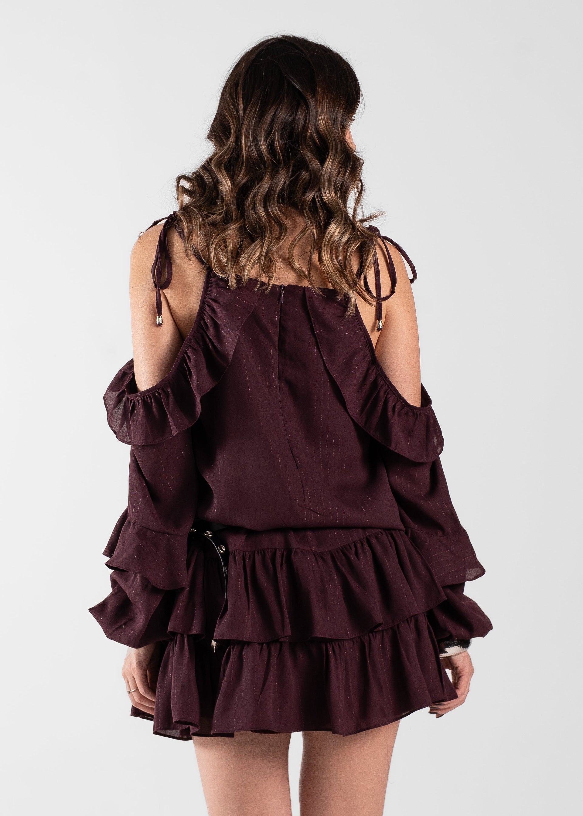 VESTIDO THAMIS - Vinho