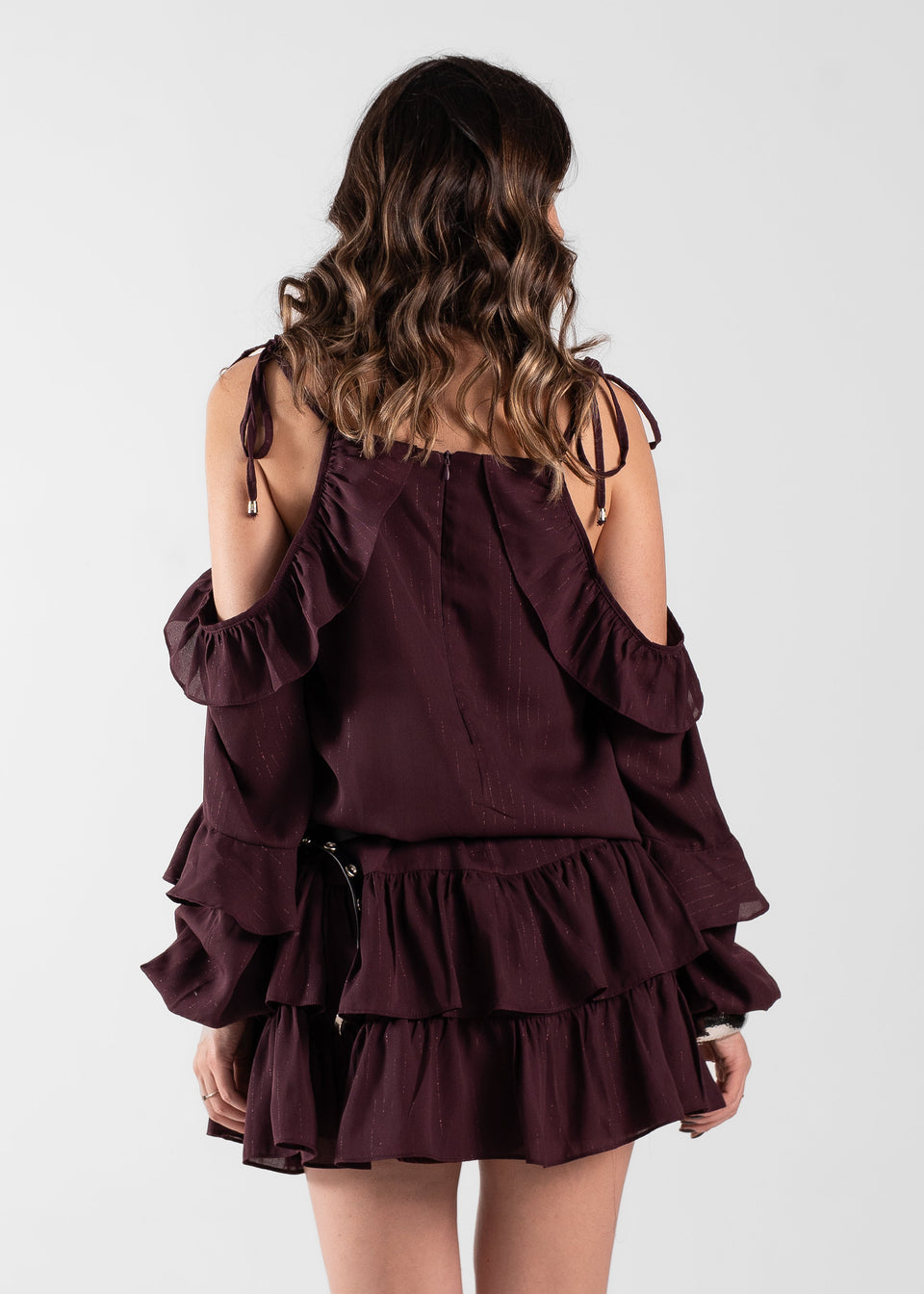 VESTIDO THAMIS - Vinho