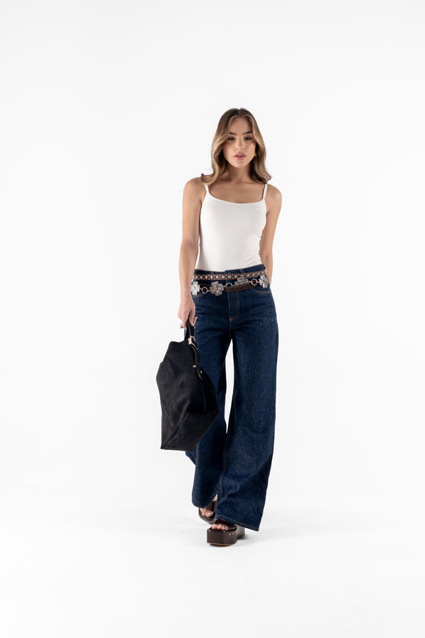 CALÇA FLAVIA - Azul