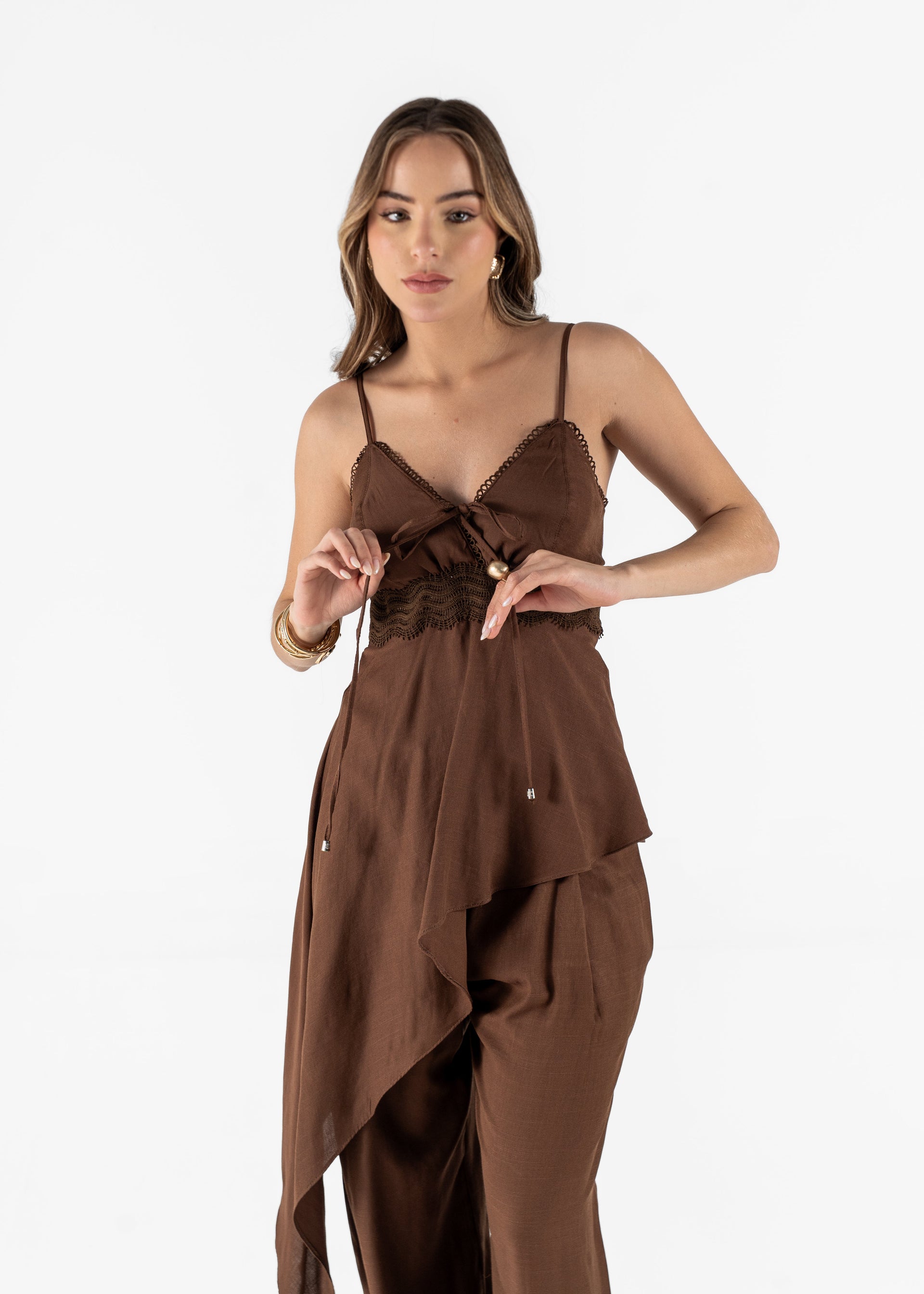 CONJUNTO MIA - Marrom