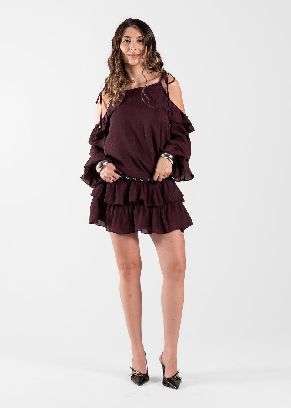 VESTIDO THAMIS - Vinho