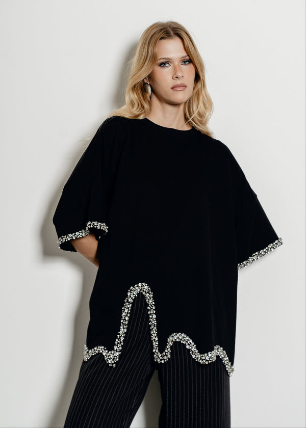 T-SHIRT ÁRIA - Preto