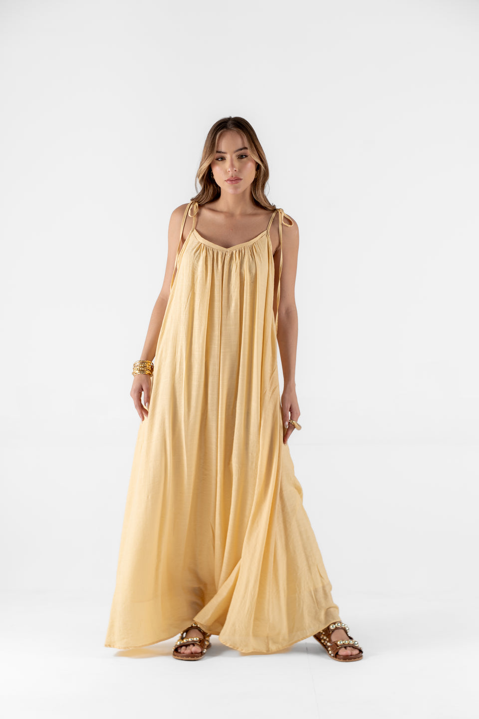 VESTIDO BILLY - Amarelo