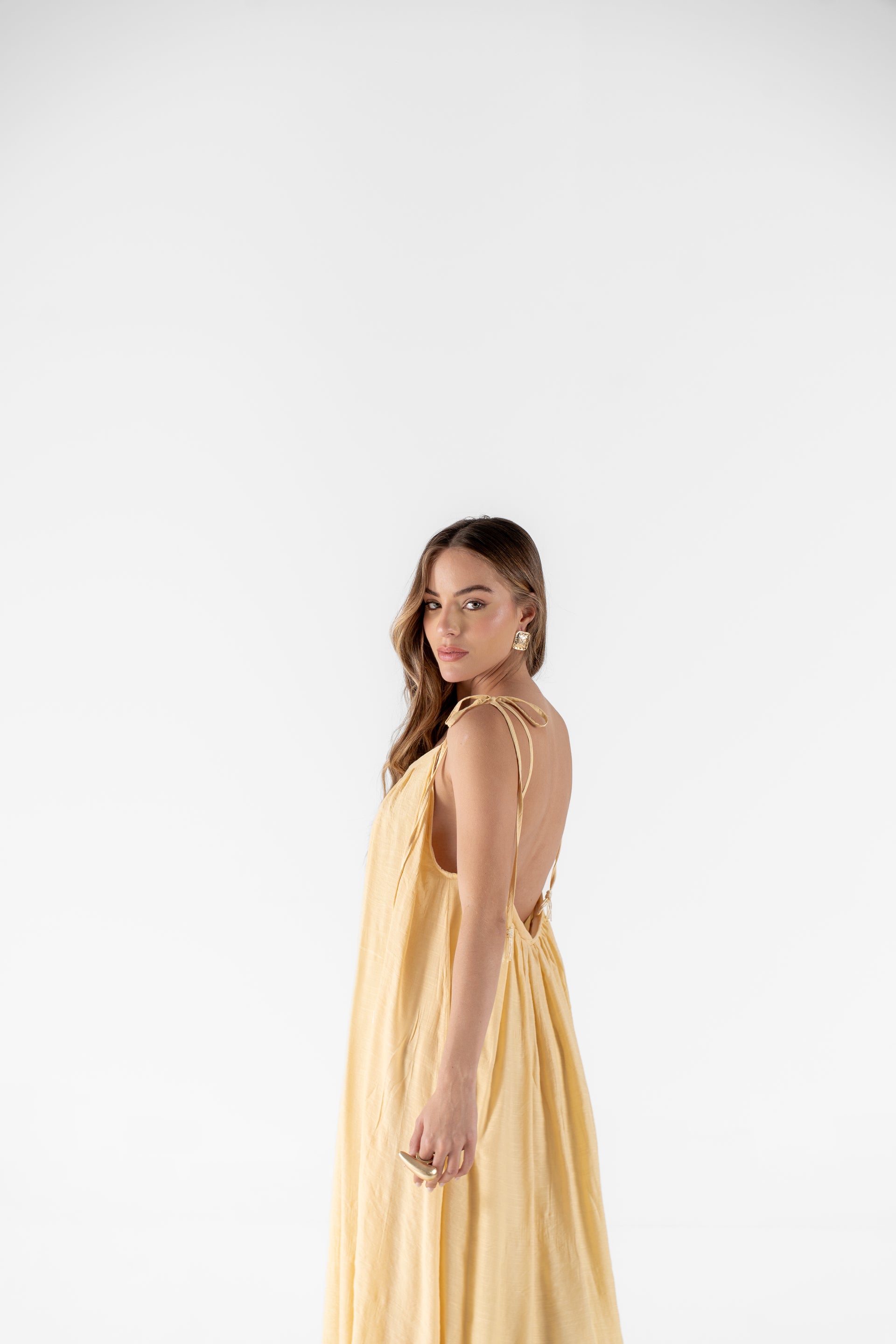 VESTIDO BILLY - Amarelo