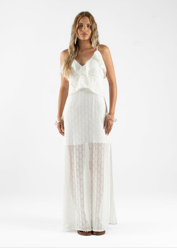 VESTIDO LEORA - Off White