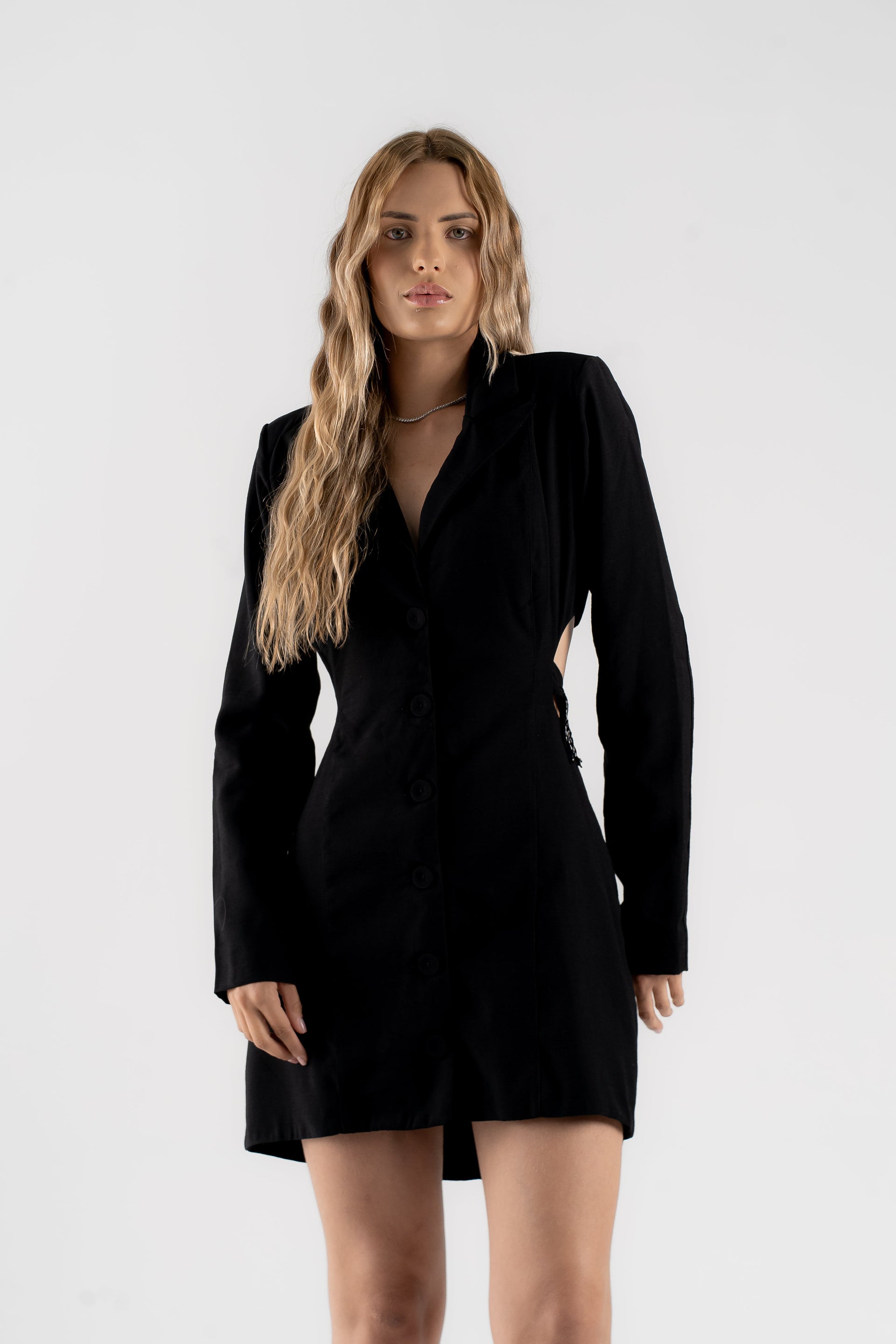 BLAZER VESTIDO FE - Preto