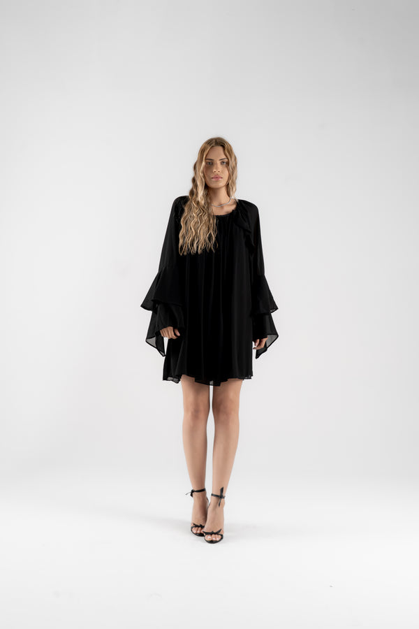 VESTIDO CRISTAL - Preto
