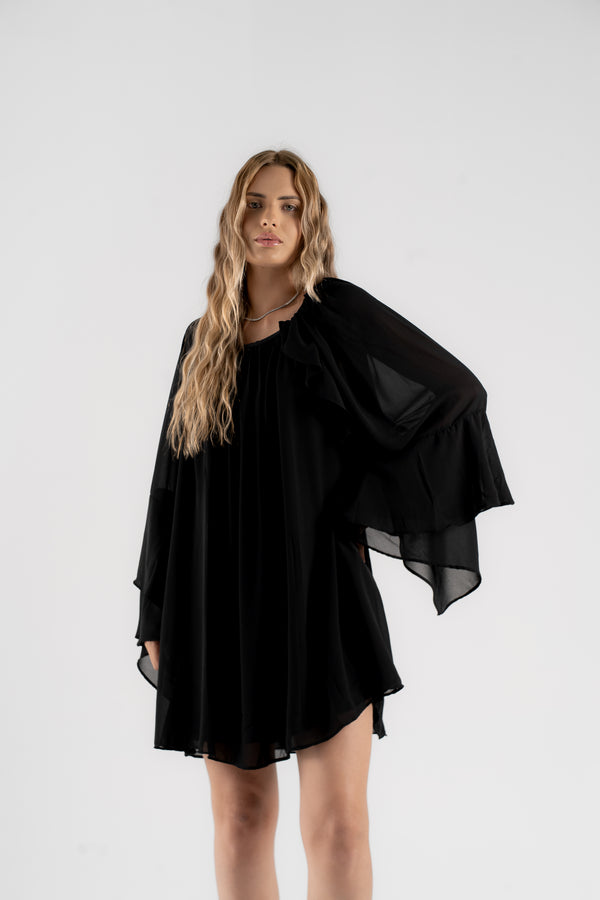 VESTIDO CRISTAL - Preto