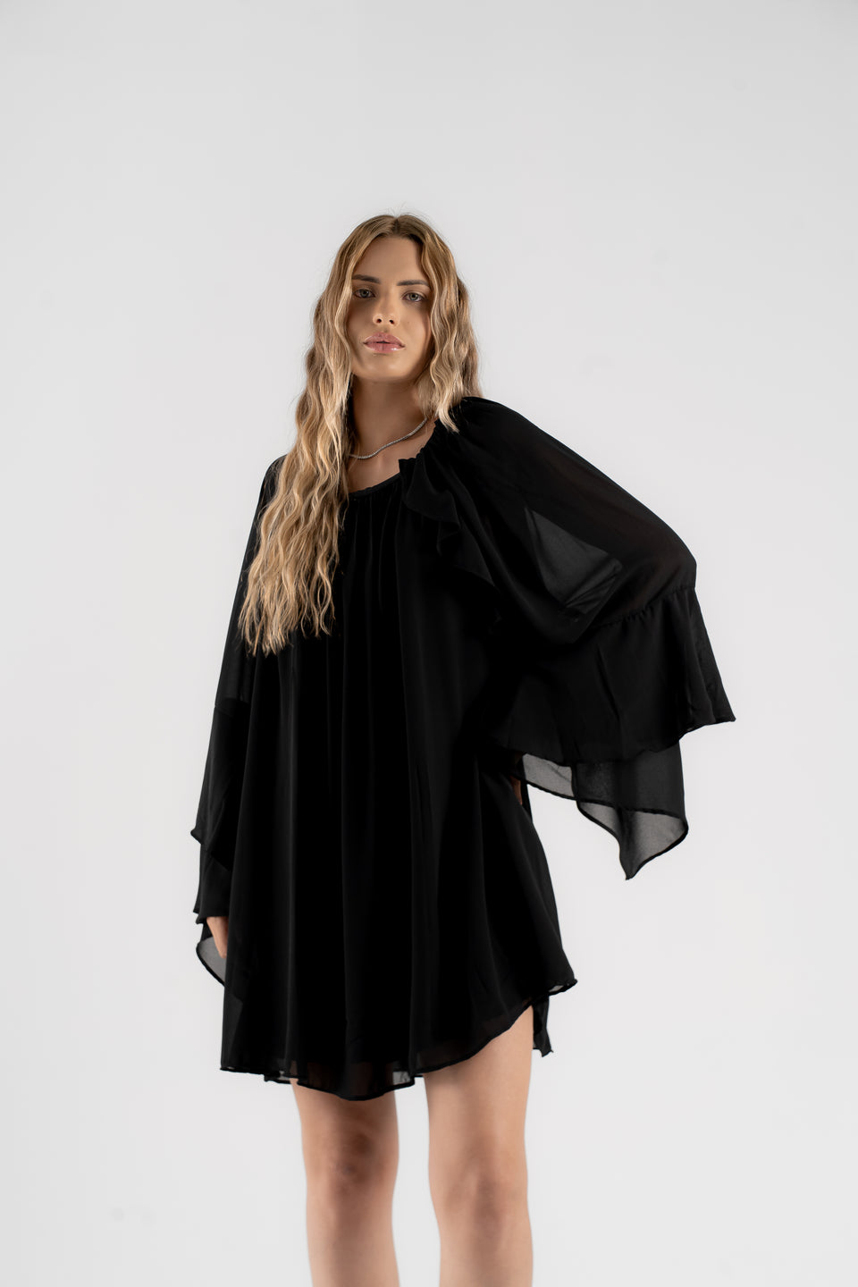 VESTIDO CRISTAL - Preto