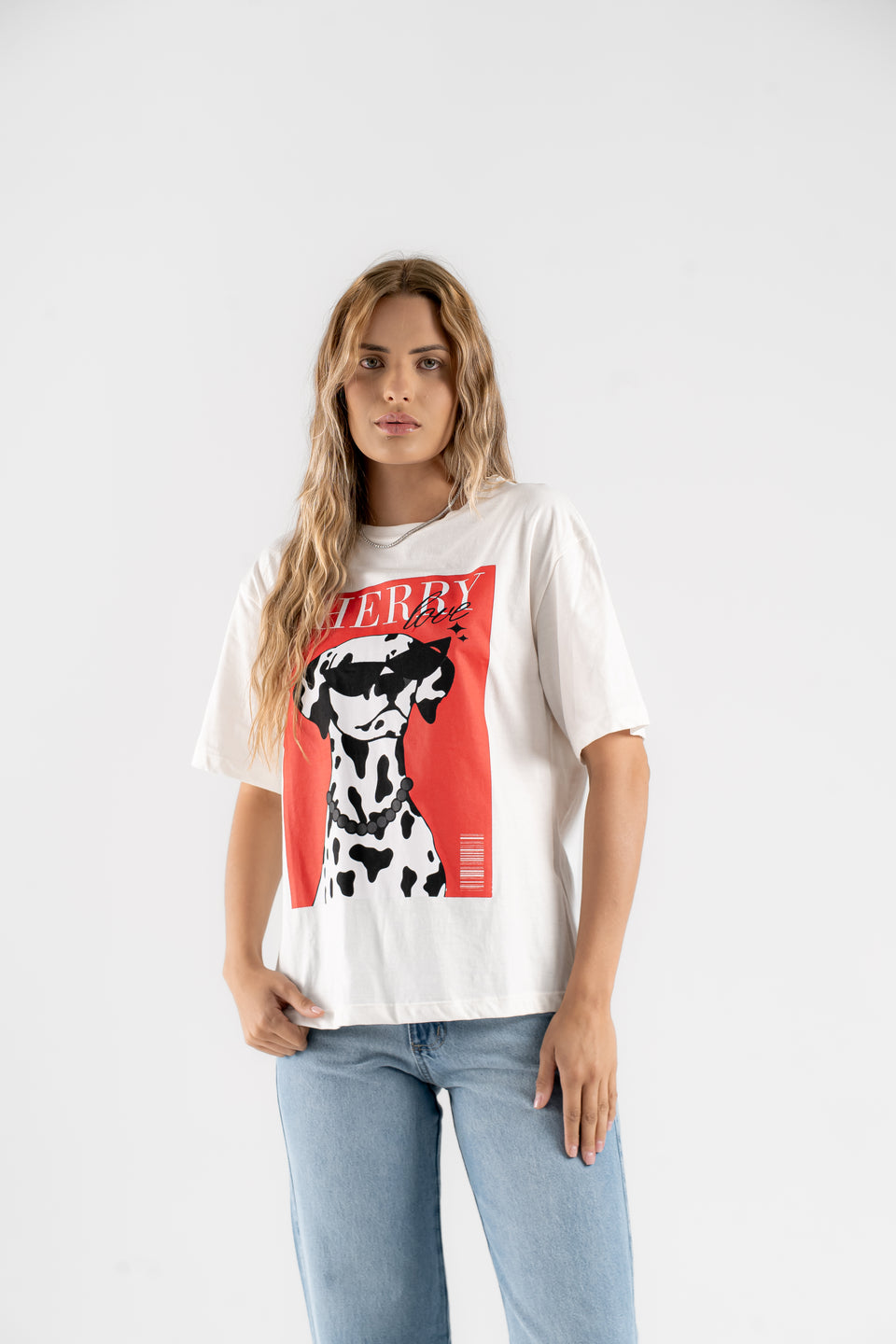 T-SHIRT DALMATA - Off White