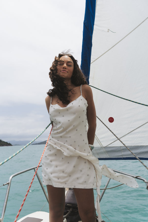 VESTIDO VENEZA - Palha