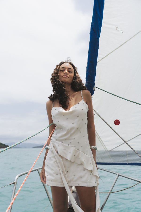 VESTIDO VENEZA - Palha