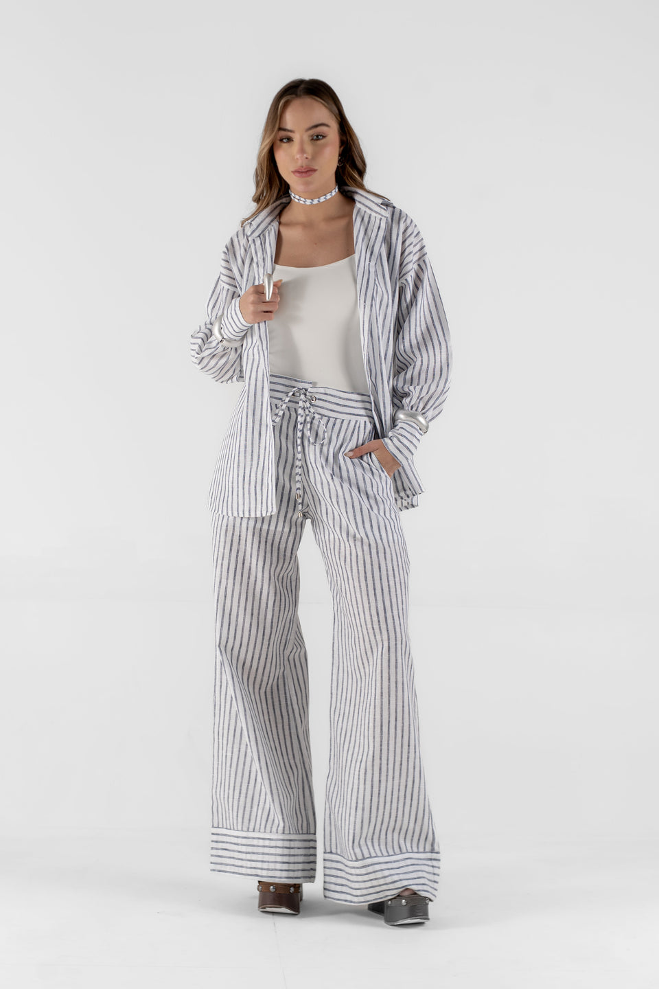 CONJUNTO MARJORIE - Azul