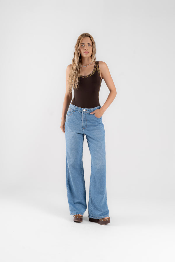 BODY NATASHA - Marrom