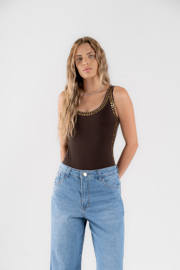 BODY NATASHA - Marrom