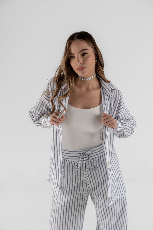 CONJUNTO MARJORIE - Azul