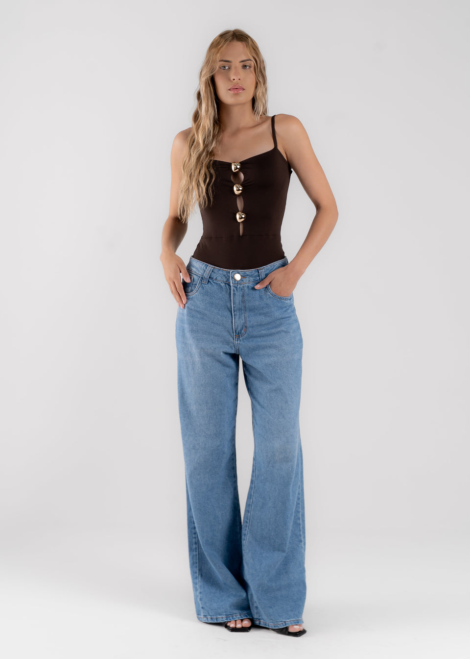 BODY MELINDA - Marrom