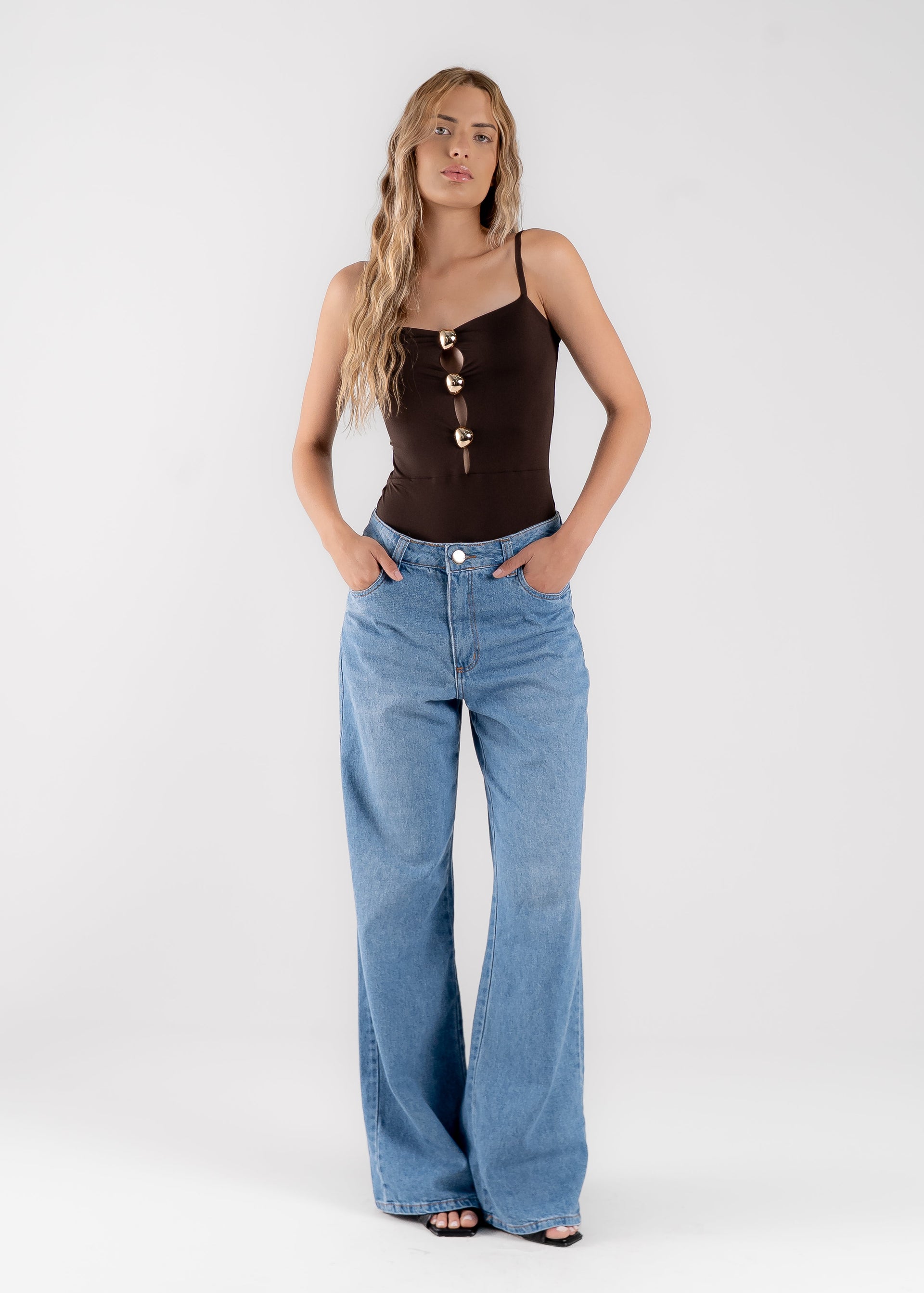 BODY MELINDA - Marrom