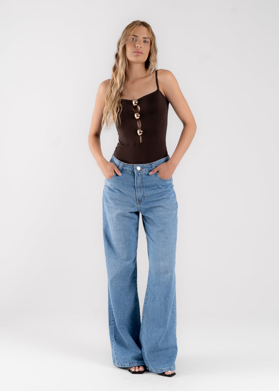 BODY MELINDA - Marrom