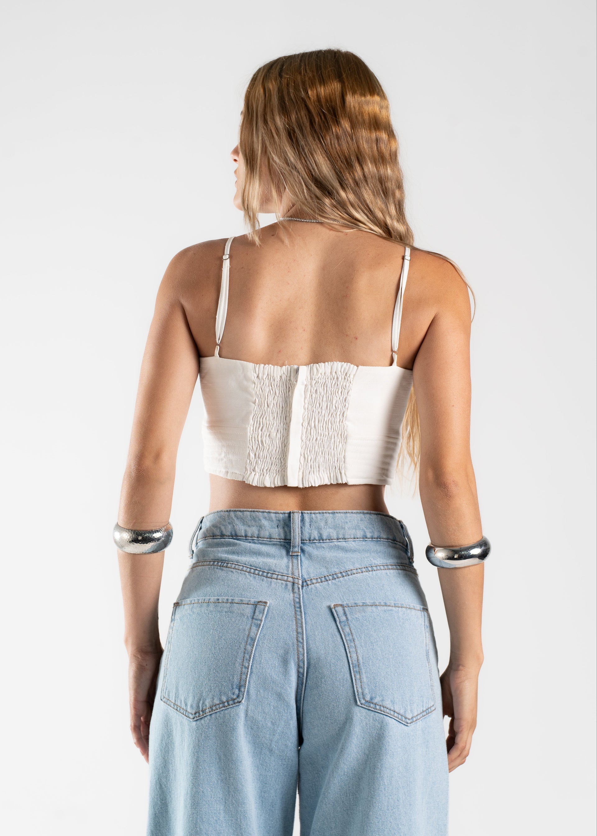 Cropped Alice - Off White