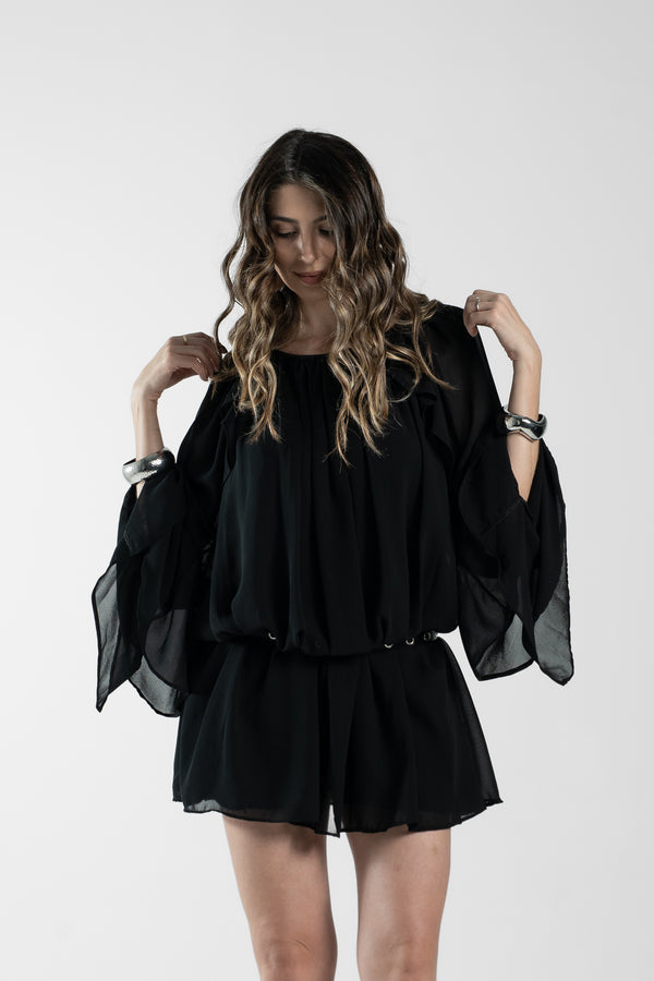 VESTIDO PÂMELA - Preto