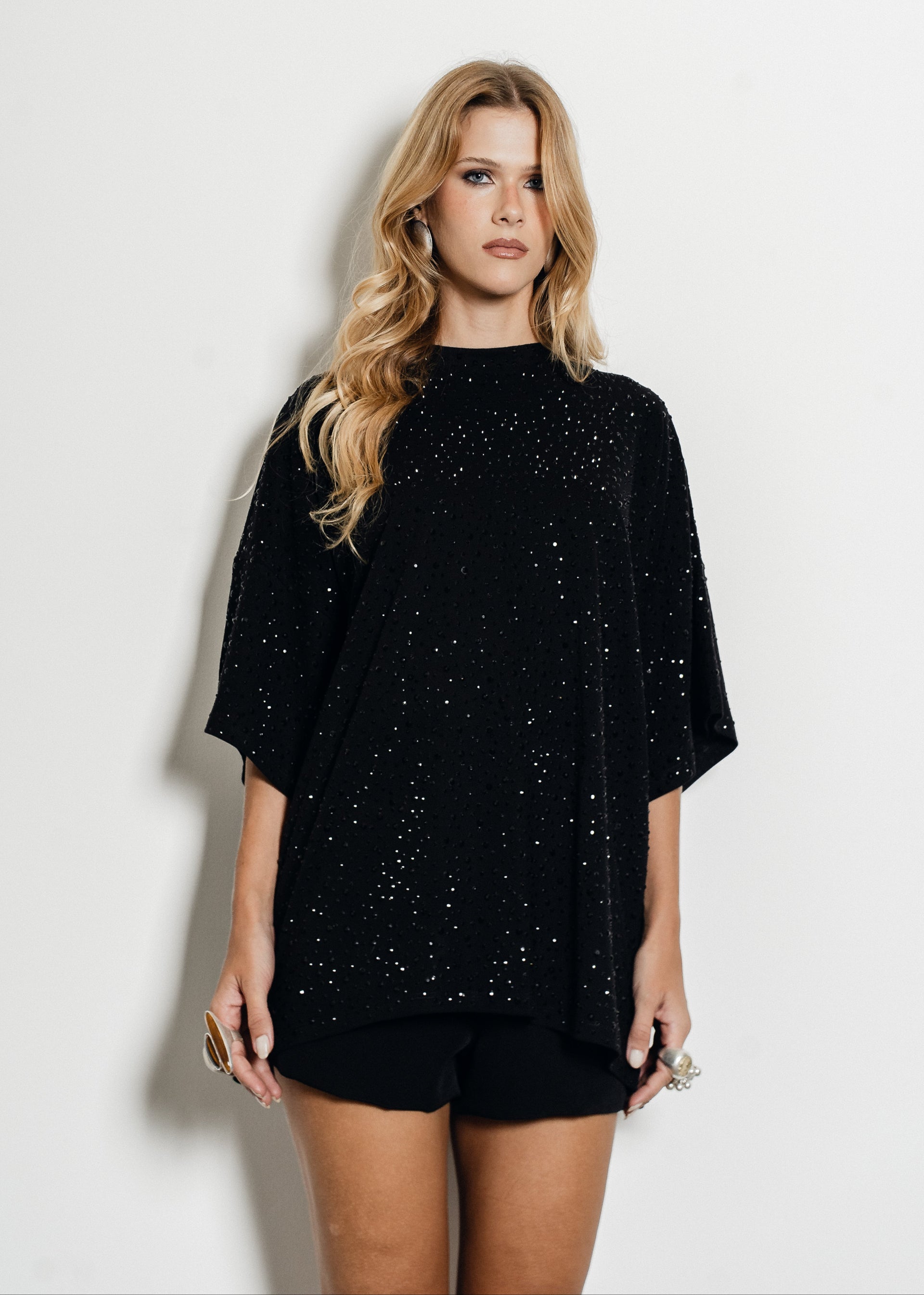 T-SHIRT ALANI - Preto