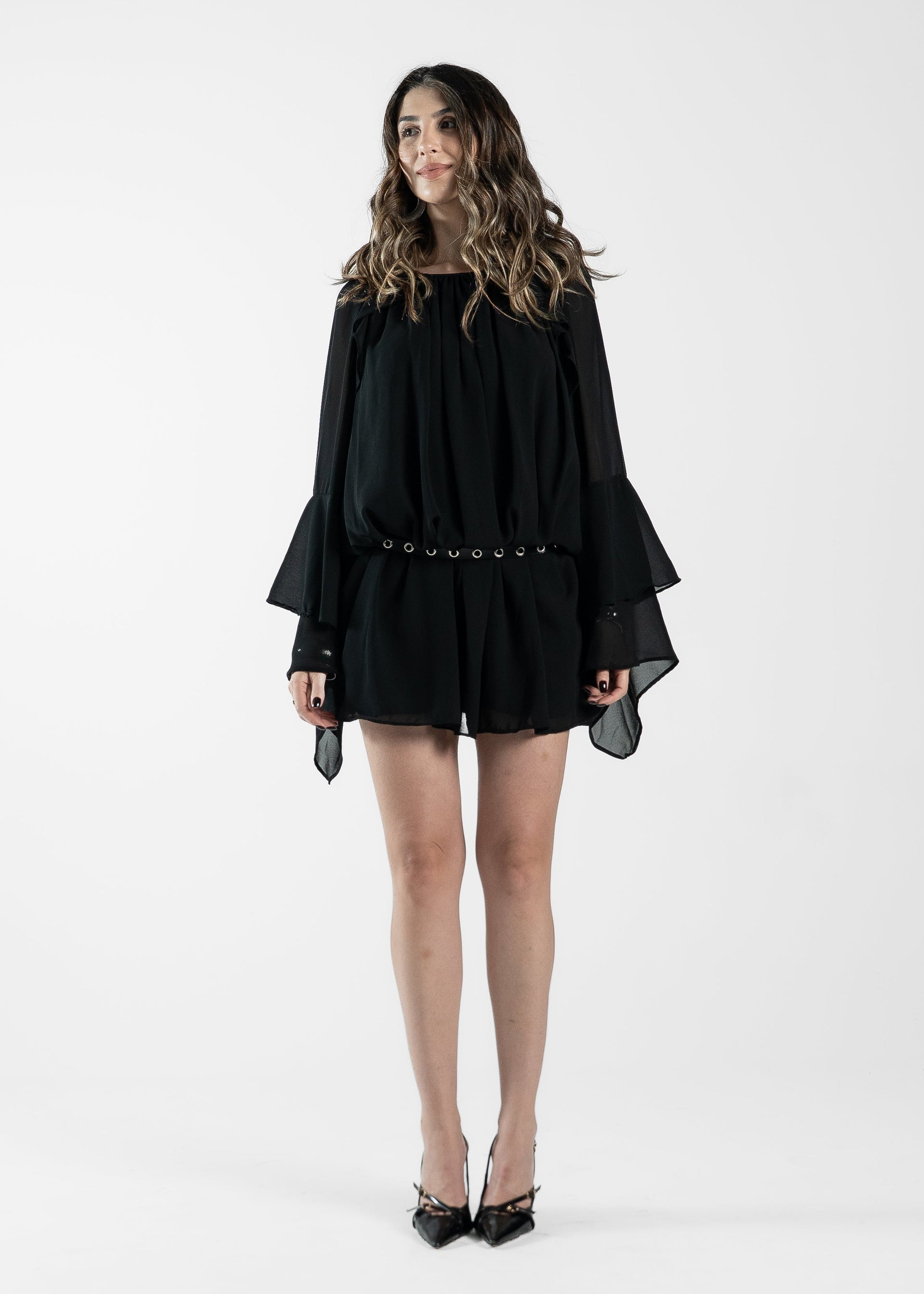 VESTIDO PÂMELA - Preto