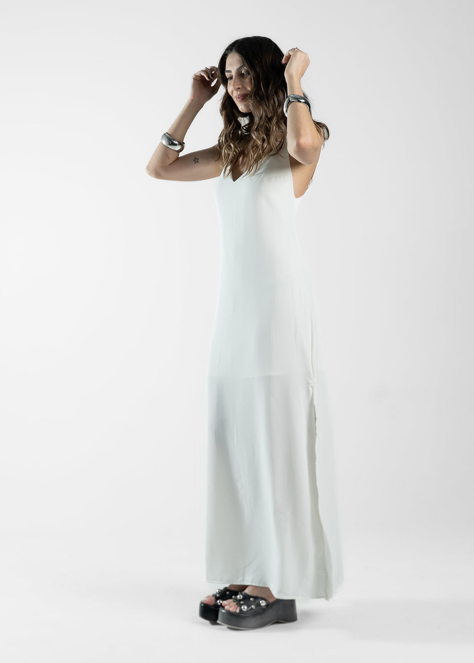 VESTIDO TALIA - Off White